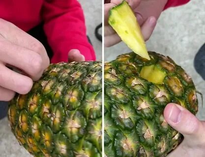 Как есть ананас