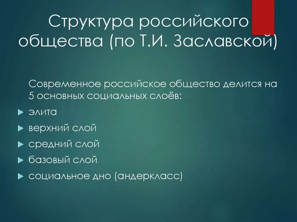 Слои в современном российском обществе. Современное российское общество. Социальная структура современного российского общества Заславская. Социальная структура общества Заславская. Стратификация российского общества по Заславской.