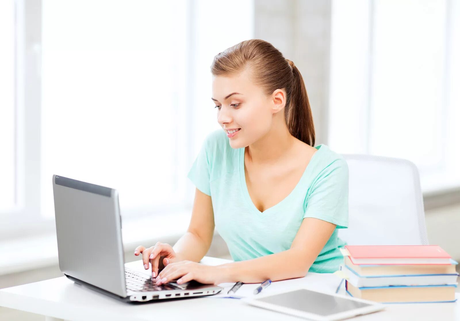 On line typing