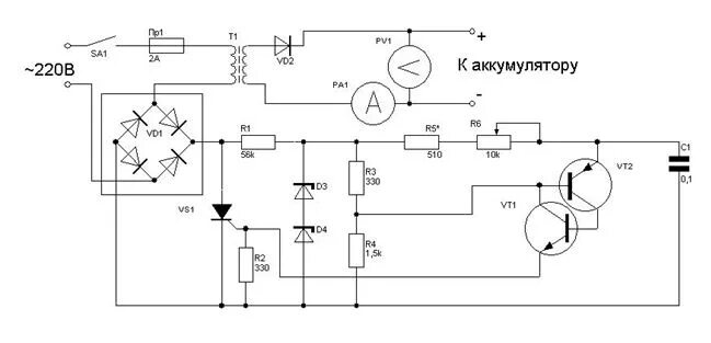 Схема автомата зарядного устройства для автомобильного аккумулятора. Регулятор сварочного тока тиристорах тс160. Схема тиристорного регулятора напряжения для зарядного устройства. Схема тиристорного регулятора тока в сварочном полуавтомате. Схема.