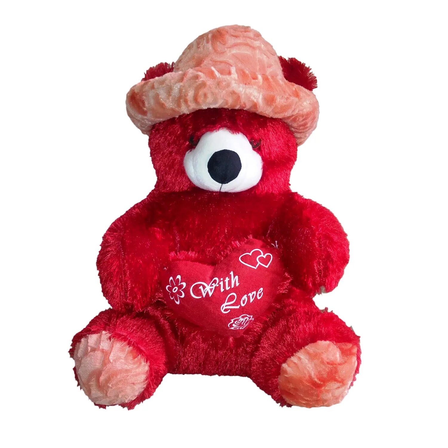 Red Teddy. Lovers игрушка. Toy Bear Red.