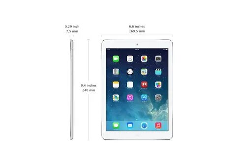 Ipad 3 размеры