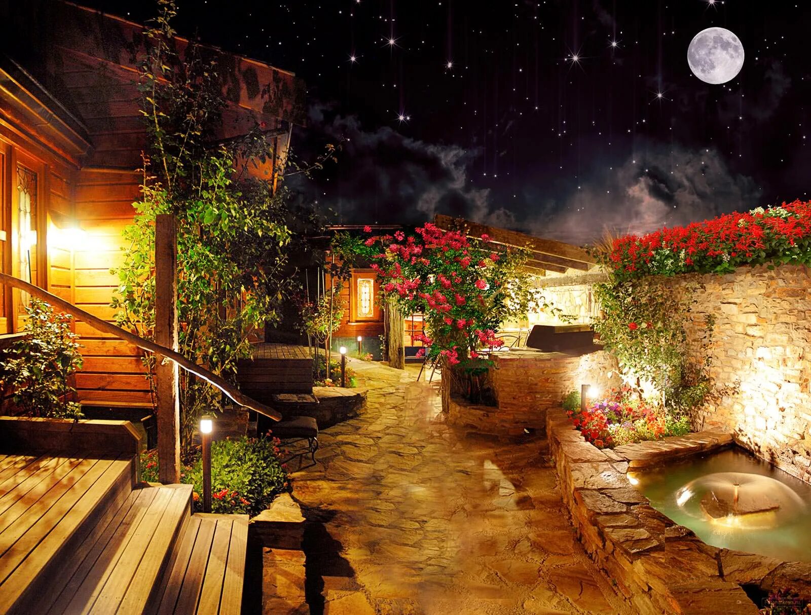 подсветка участка. двор ночью. сумерки в спальном районе. филевский парк заброшки. красивые дворики.