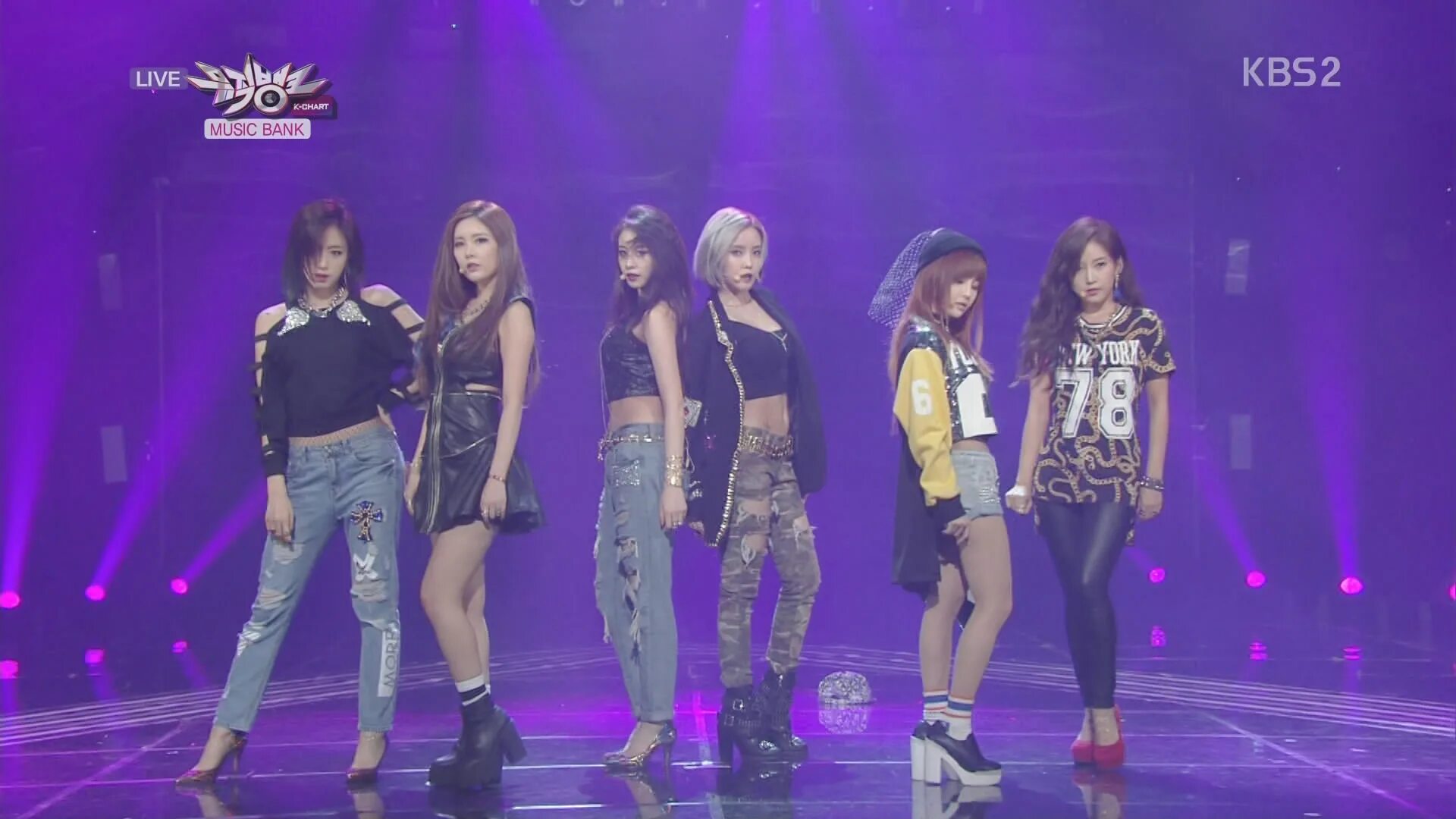 T-Ara Live. Kbs music