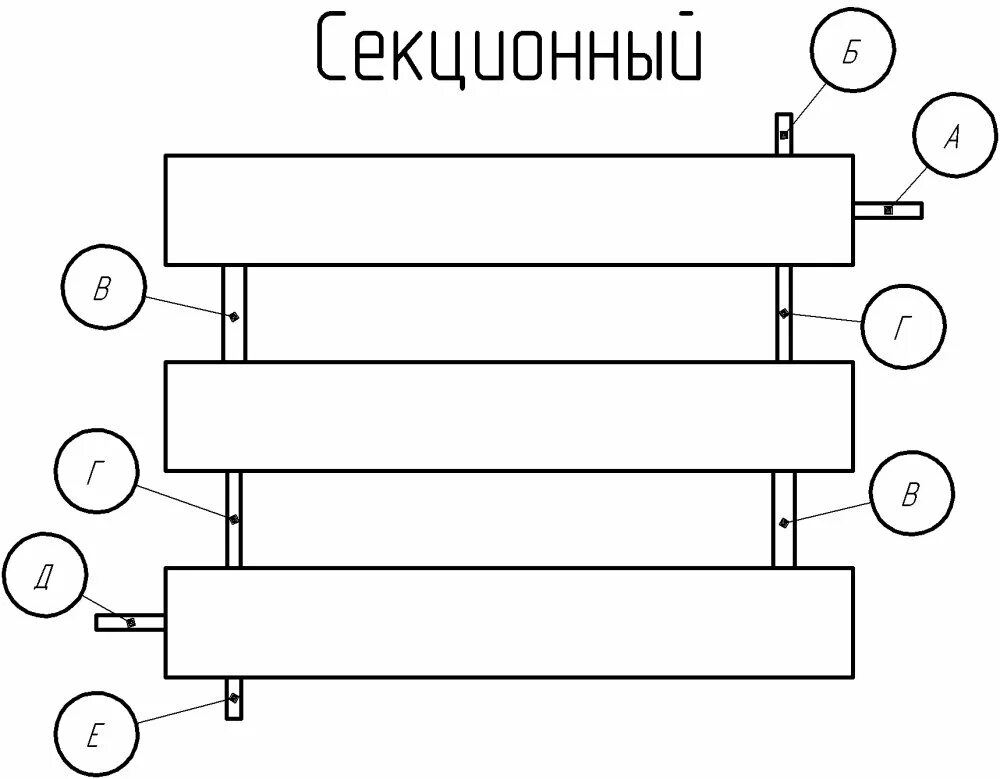 Регистры отопления из стальных труб: цены, купить в Москве