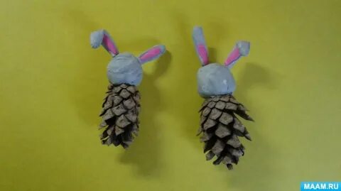 Поделки из шишек 1 класс технология