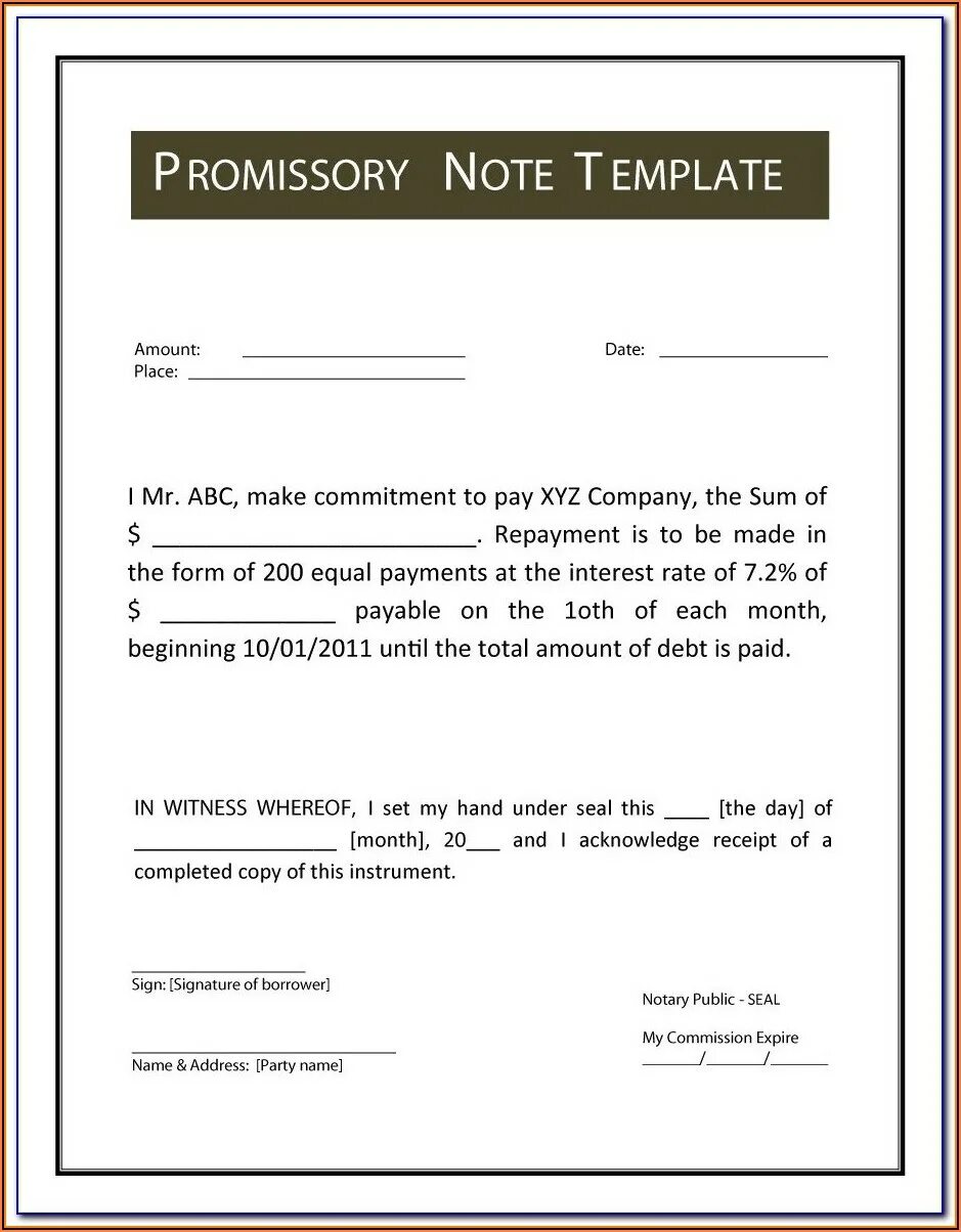 Note examples. Promissory note. promissory note sample. пример promissory note. promissory note example.