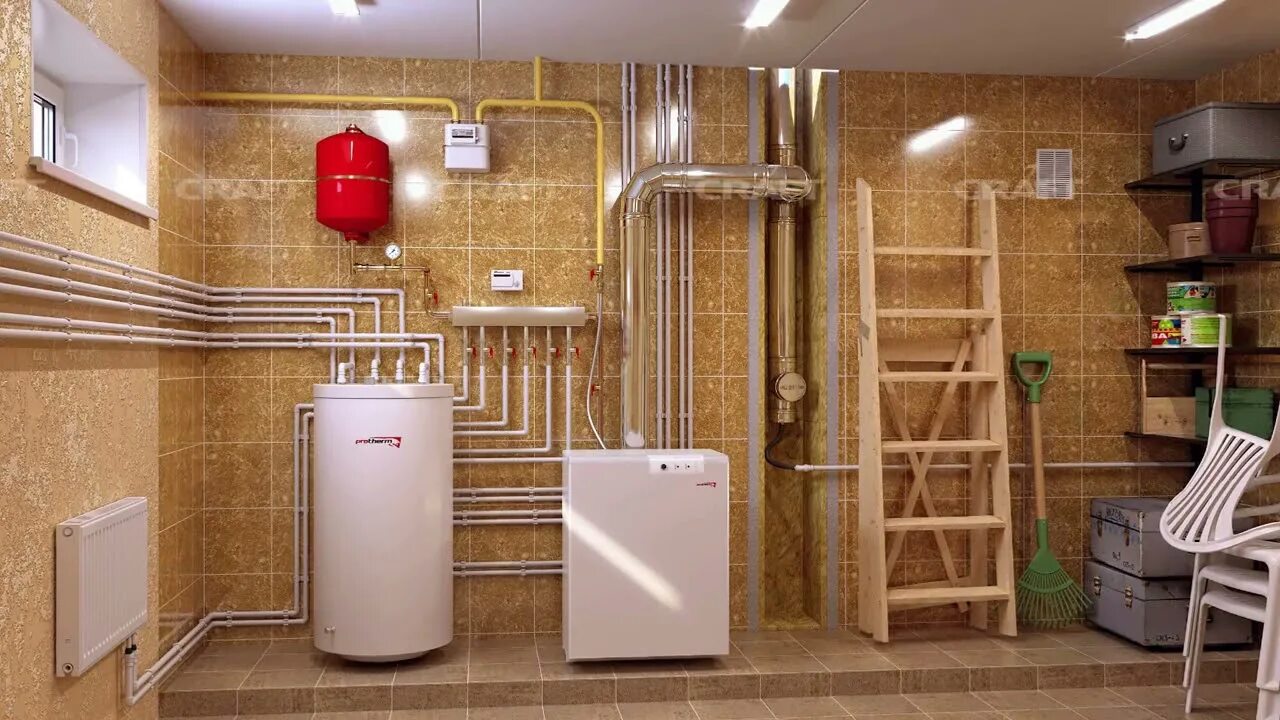 Как установить напольный газовый котел в доме. Котельная в частном доме. отделка котельной. котельные в частном доме. комната для газового котла.