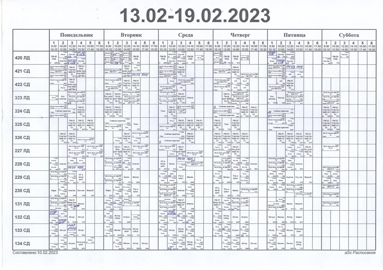 Расписание автобусов куйбышев барабинск. Медицинский колледж Сердобск расписание пар. Мед колледж Владикавказ расписание пар 2 фа.