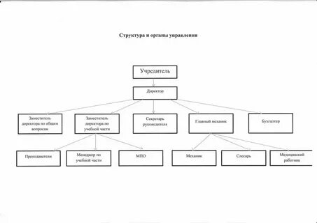 Состав органов управления го
