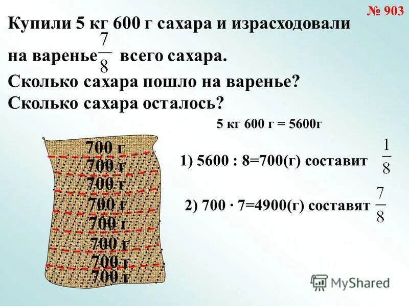 На 4 платья и 5 джемперов израсходовали