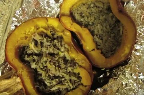 Тыква с мясом в духовке рецепт кусочками