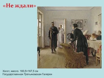 Картину не ждали ильи репина