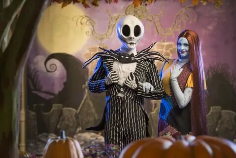 Jack Skellington and Sally can be met only during the party. 