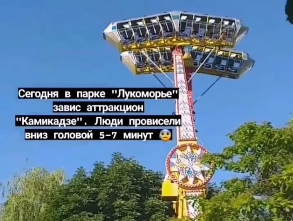 В городском парке работает пять аттракционов
