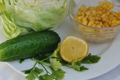 Капуста огурцы кукуруза
