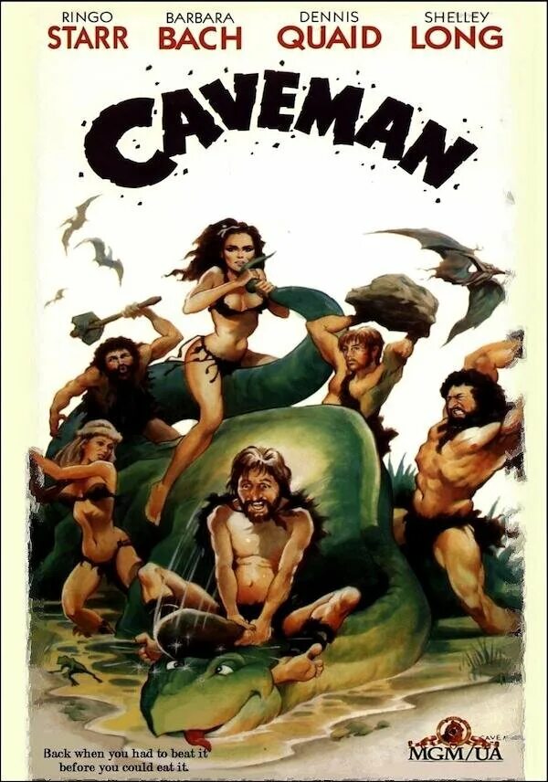 Пещерный человек комедия. Пещерный человек (1981) (caveman). Пещерный человек 1981 постер. Пещерный человек комедия. Пещерный человек комедия.