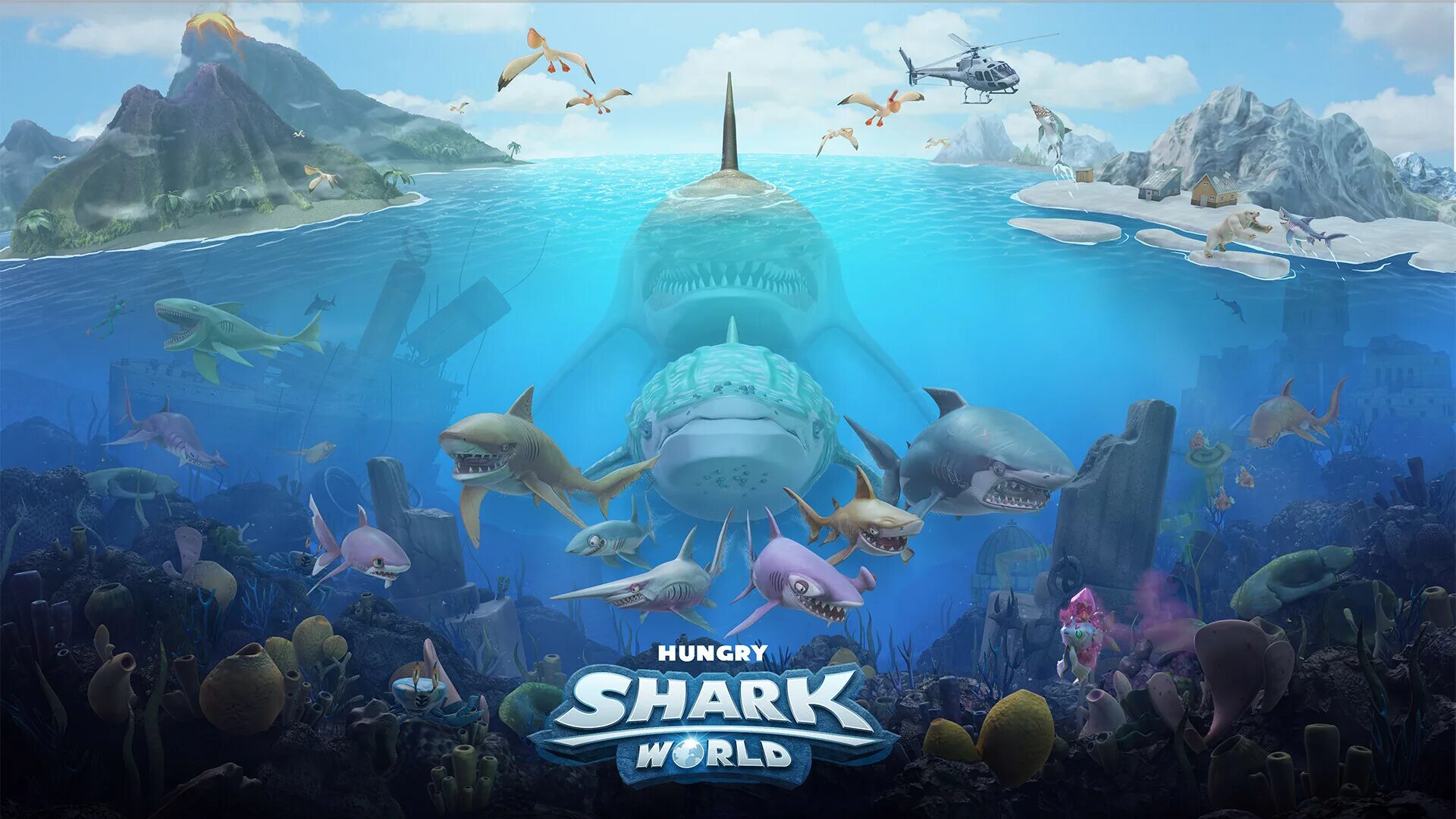 Акула из Хангри Шарк. Игра hungry Shark World. Hungry Sharks-Голодные акулы. Hungry Shark World акулы. Hungry shark на пк