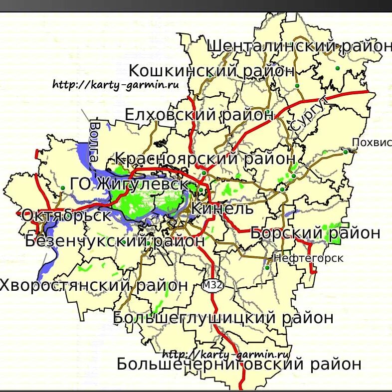 Самарская область на карте с районами. Карта автодорог Самарской области. Карта Самарской области с населенными пунктами. Автомобильная карта Самарской области подробная с деревнями. Карта дорог Самарской области подробная.