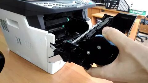 Замена тонеру kyocera