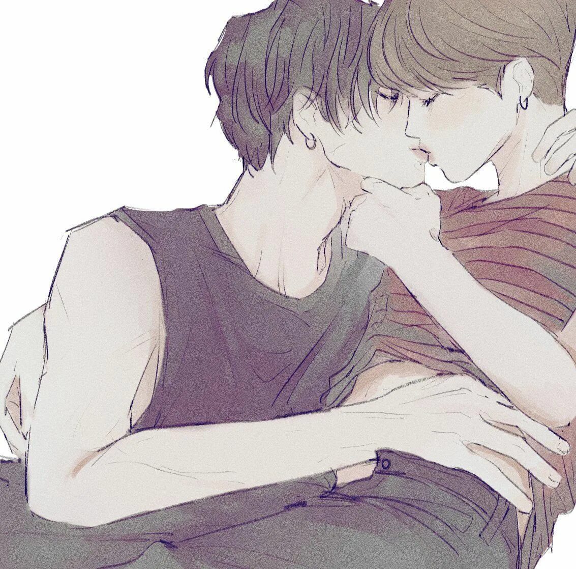 БТС Чигуки арт. Чигуки Jikook. Art BTS Чигуки. БТС Jikook Art 18 +.