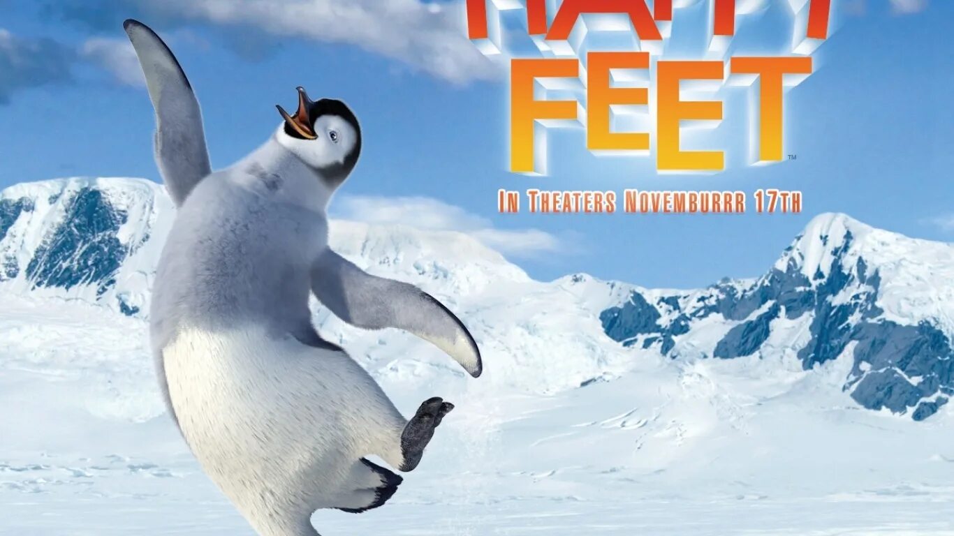 Feet theater. Пингвин делай ноги. Happy feet 2006. Делай ноги / Happy feet (2006). Счастливый Пингвин.