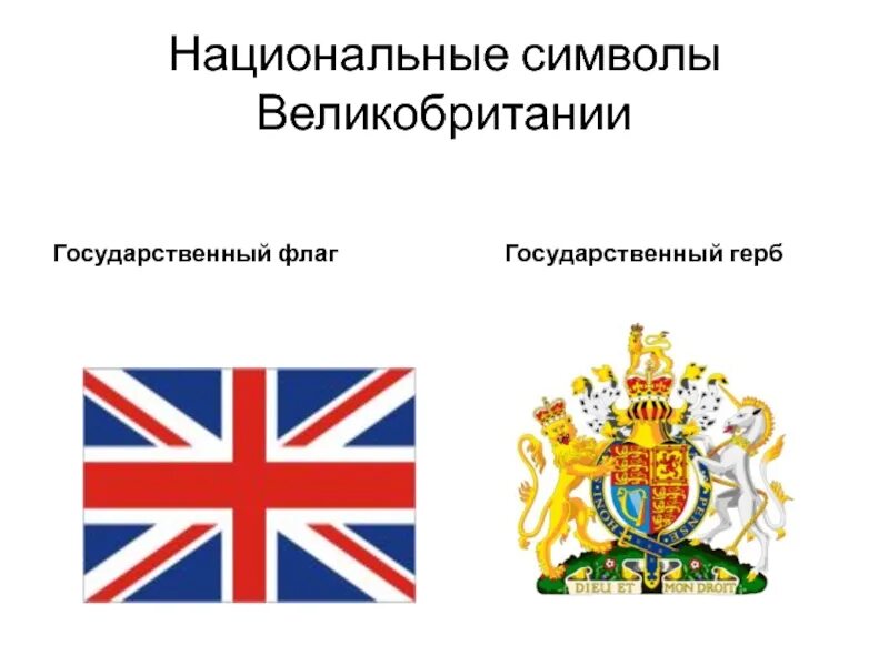 Символ великобритании 5 букв. Флаг и герб Великобритании. Национальные символы Великобритании. Символы Великобритании презентация. Англия символы страны.