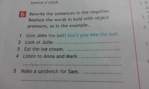 Give possible beginnings of the sentences