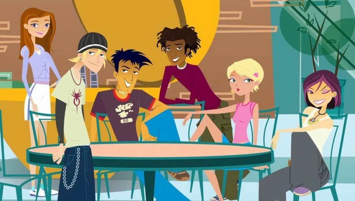 Мультсериалы для подростков. 6teen Джен. Старр 6teen.