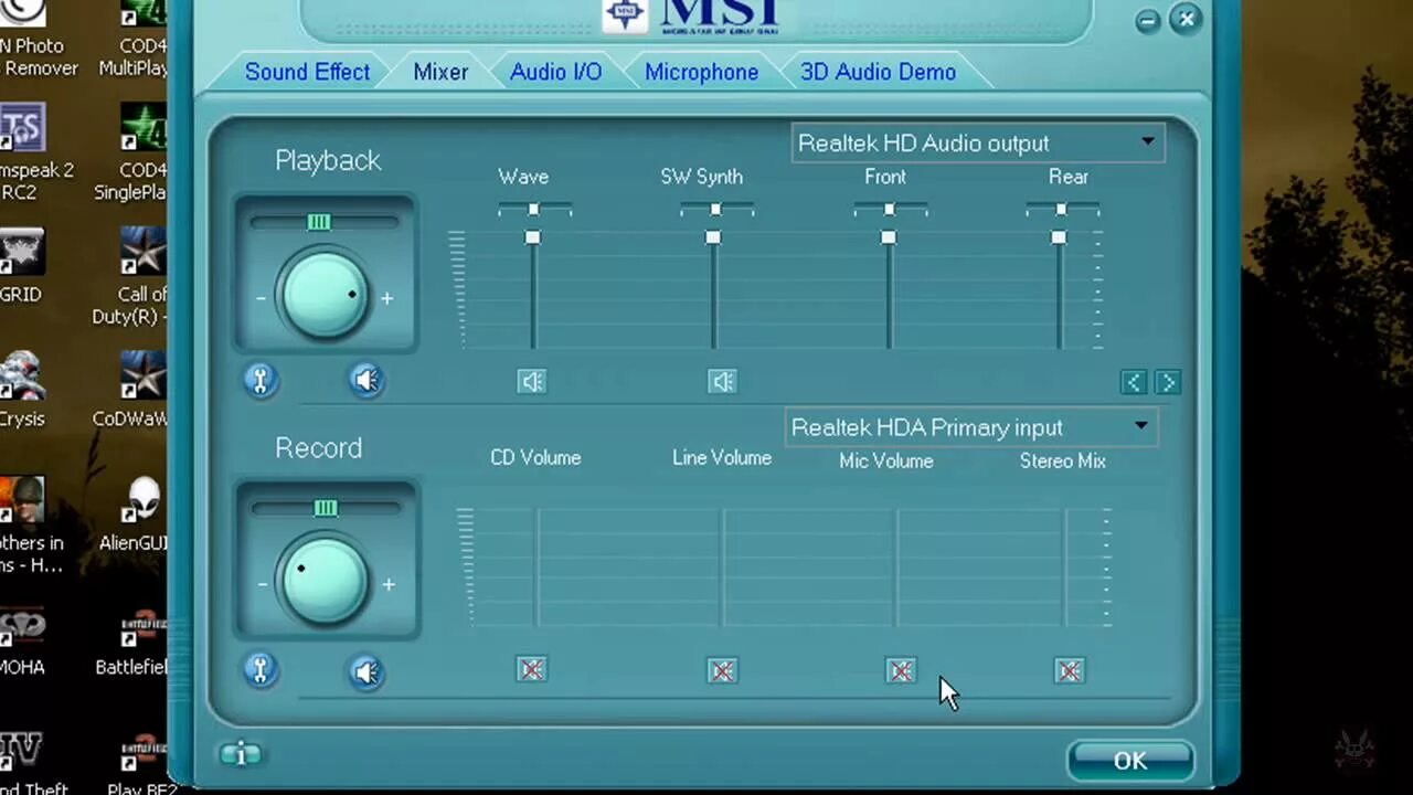 Программа микшер для звука. Микшер реалтек. Realtek микшер. Панель управления звуком.