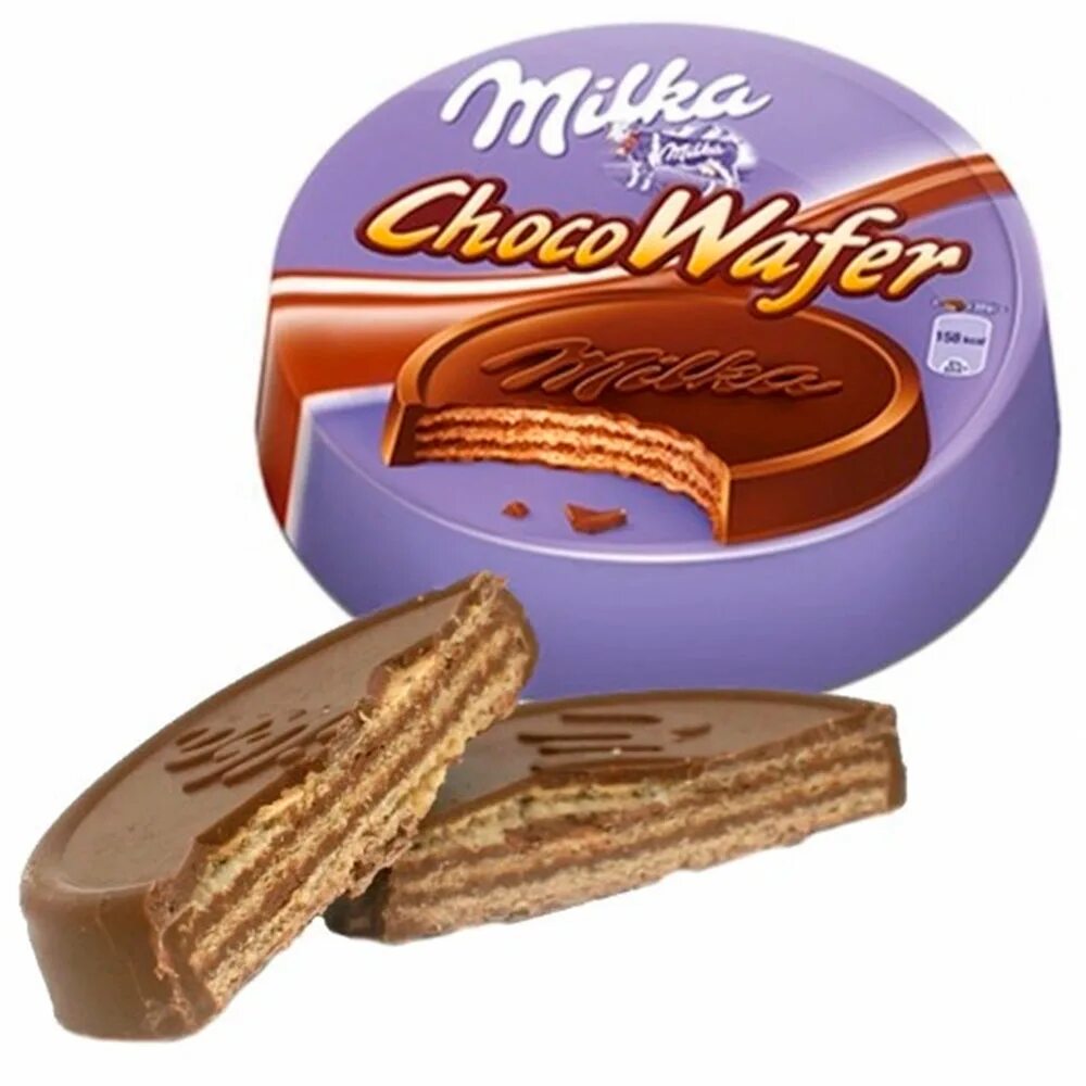 30 вафельный. Milka Choco Wafer шоколад. Милка Choco Wafer 150гр. Milka Choco Max вафли. Milka круглая вафля.