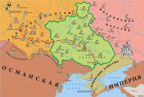 Земли левобережной украины