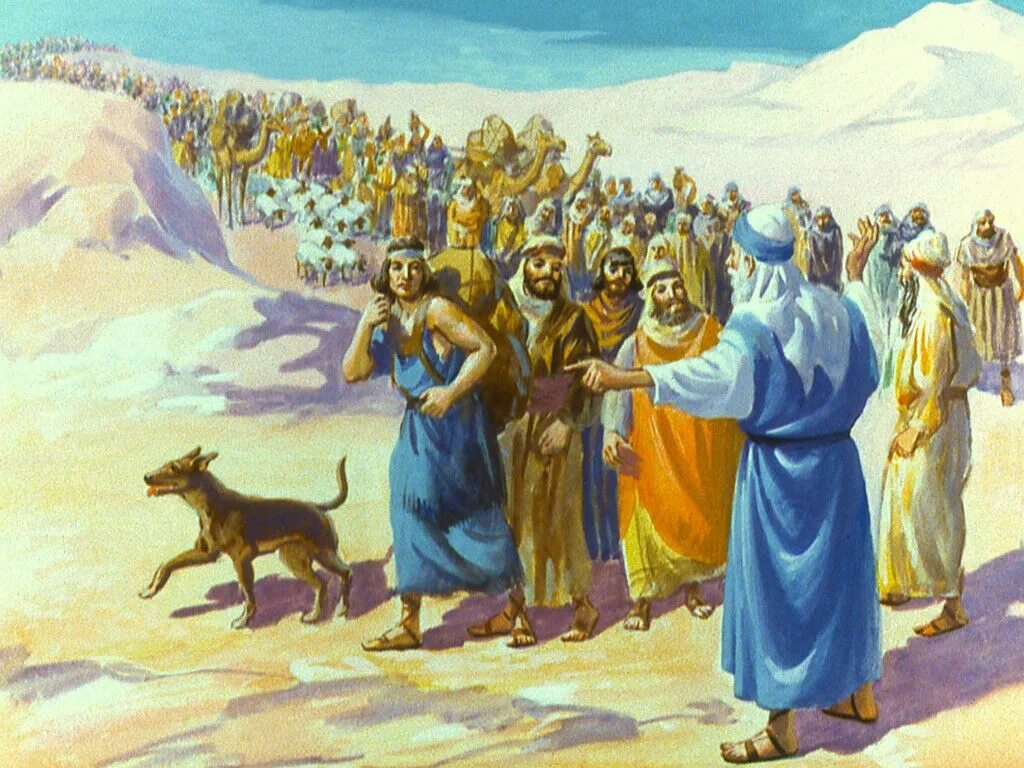 Исход израильтян из Египта. Народ приходит и уходит