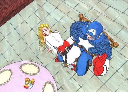 Captain America Spanks Agent 13 By Spankingfemfatale.