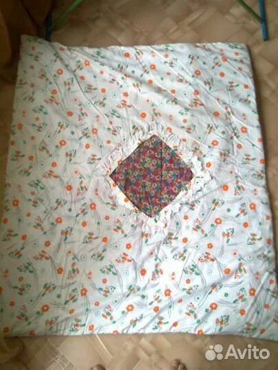 Постельное белье с шитьем. Шуйские ситцы поплин. Пододеяльник ikea 200х200. Простынь «бязь» отбеленная. 5сп, 150х217см.