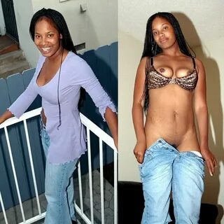 Ebony Dressed  Undressed. 