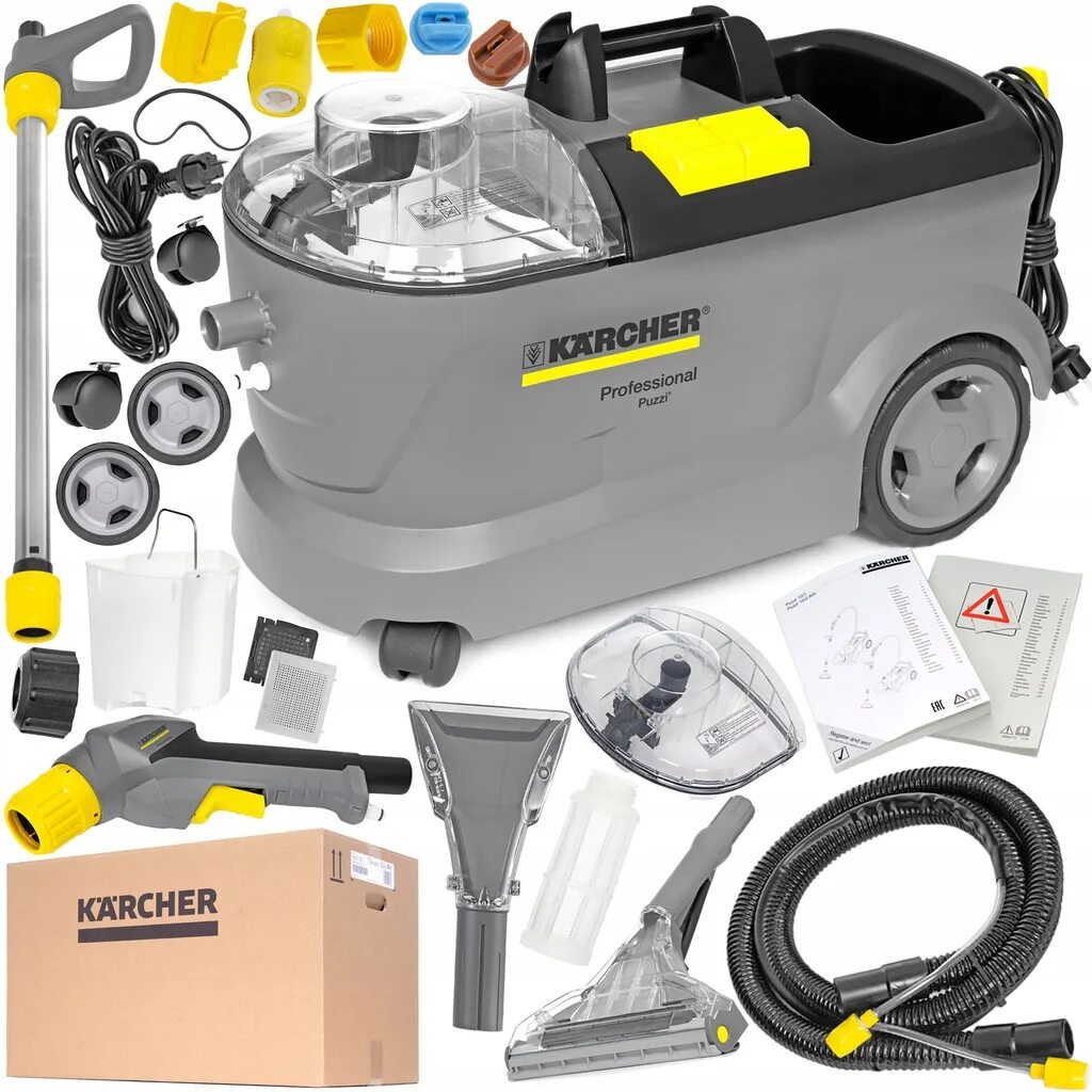 Пылесос керхер 2. Моющий пылесос Karcher Puzzi 10/1. Химчистка Karcher Puzzi 10/1. Karcher пылесос для химчистки моющий Puzzi 10. Пылесос Karcher Puzzi 10/2.