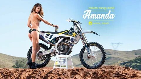 Аманда Дельгадо Rockstar Energy мотокросс модель цвета 11x14 фото - Изображ...