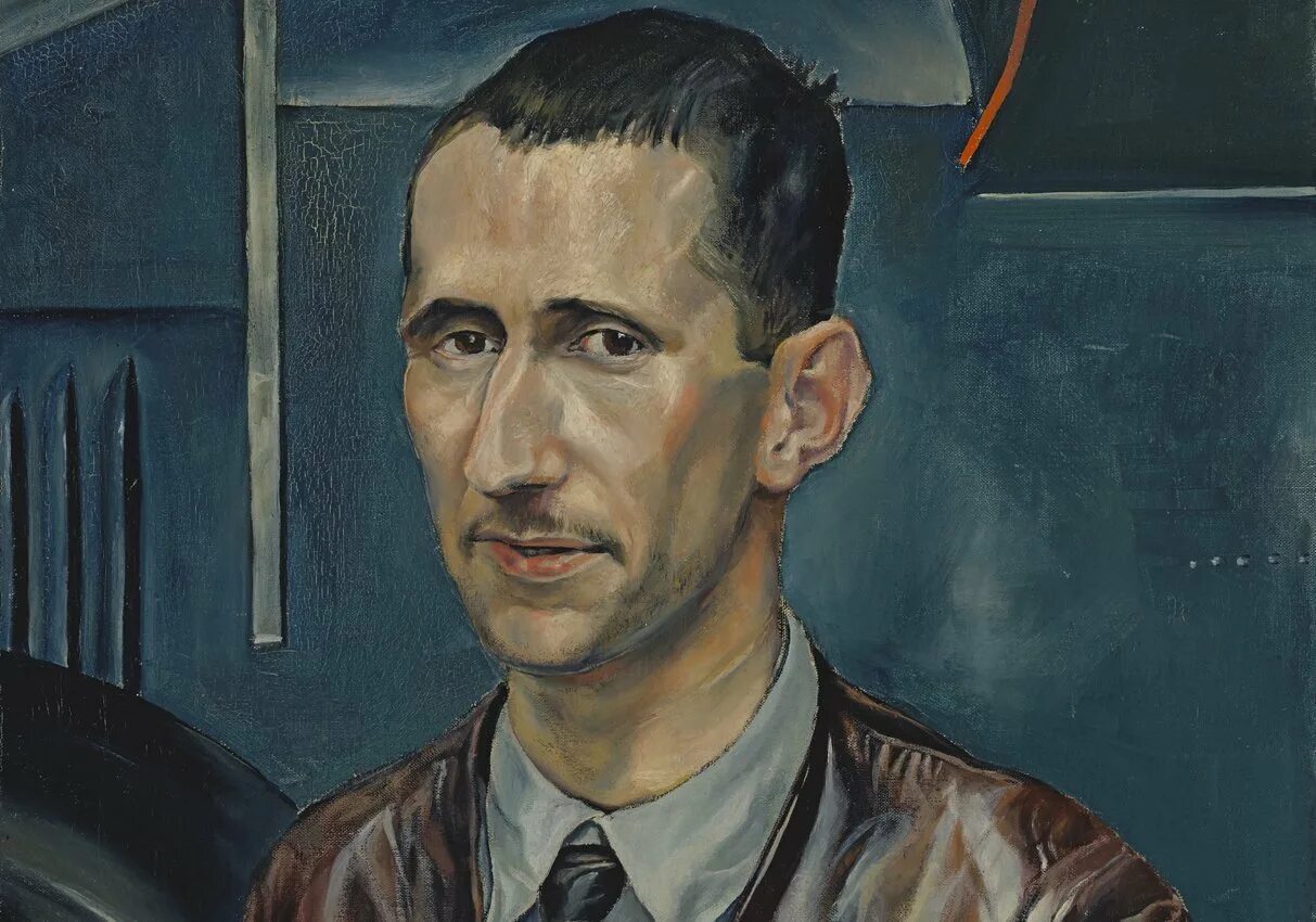 Bertolt Brecht. Портрет Брехта. Бертроль Брехт. Бертольд Брехт — шофер грузовика», 1926 г..