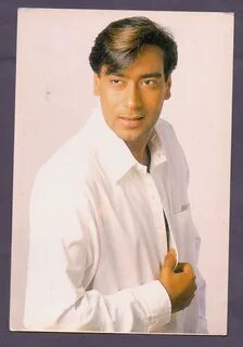 AJAY DEVGAN * Vintage Bollywood Postcard * (JAIN ) (P1) .