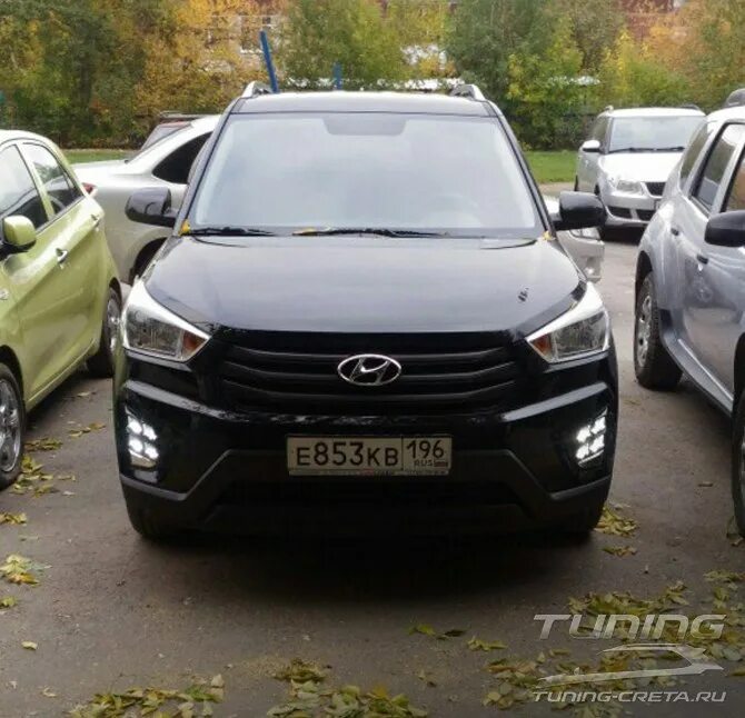 Дхо хендай крета. ДХО Крета светодиодные. Ходовые огни Hyundai Creta. ДХО на Хендай Крета 2021.