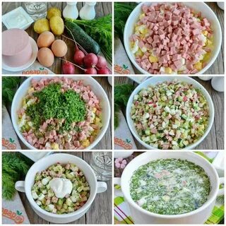 Сколько нужно яиц для окрошки