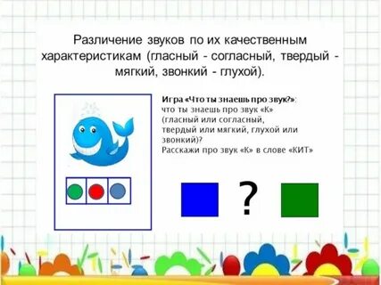 Звуковой анализ слова точка