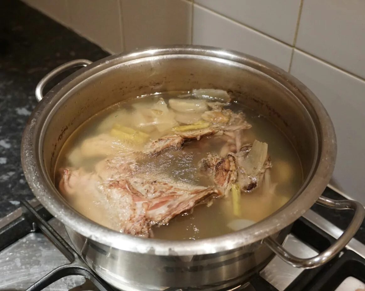 Тайский куриный или свиной бульон ТАЙСКАЯ КУХНЯ