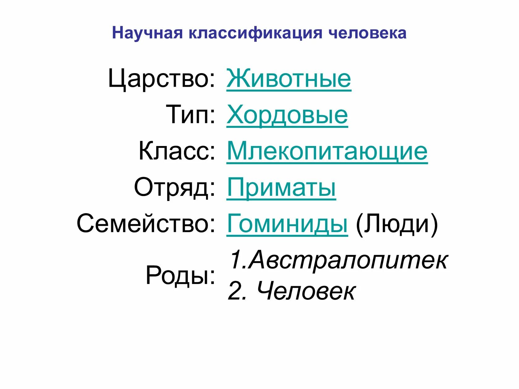 Таблица царство вид отряд. Человек царство Тип класс отряд семейство род. Научная классификация человека. Систематика человека. Классификация человека в биологии.