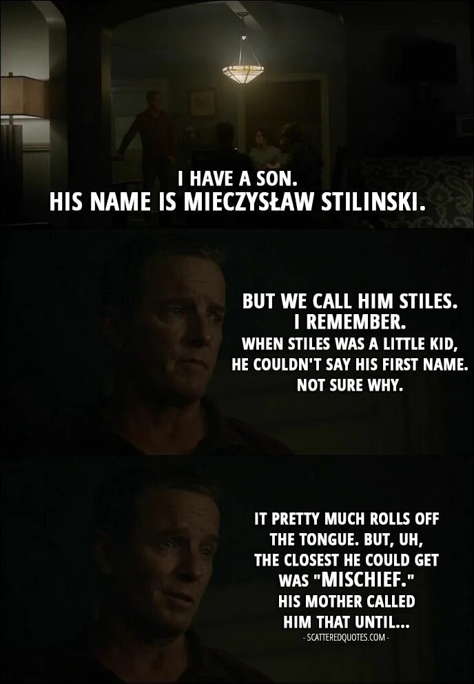 I can remember his name