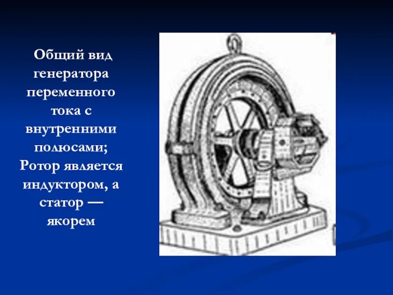 Устройство простейшего генератора переменного тока. &quot;индуктор&quot; генератора переменного тока. генератор переменного тока физика 11 класс. генератор переменного тока 9 класс. схема генератора переменного тока физика.