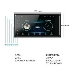 Podofo 2din автомагнитола android