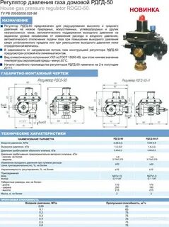 Регуляторы давления характеристики