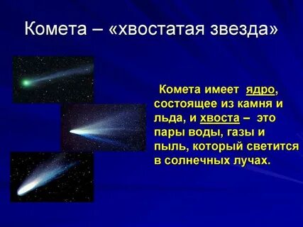 Сведения о небесных телах солнечной системы